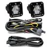 Baja Designs S1 Black Flush Mount LED Light Pod Reverse Kit