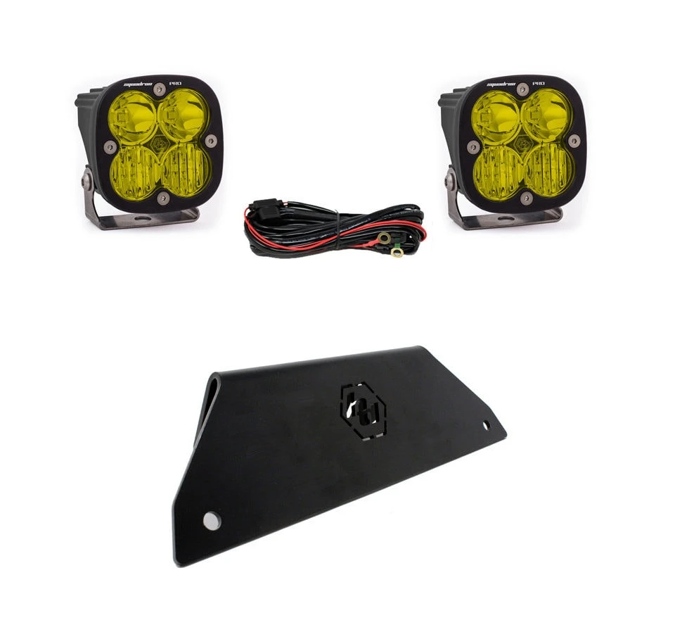 Baja Designs Polaris PRO XP Squadron Bumper Lower Mount Light Kit - Image 4