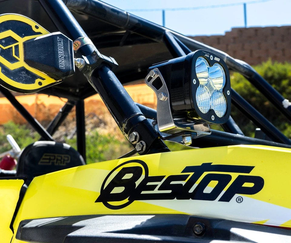 Baja Designs Polaris Squadron A-Pillar Light Kit - (2014-2022) - Image 2