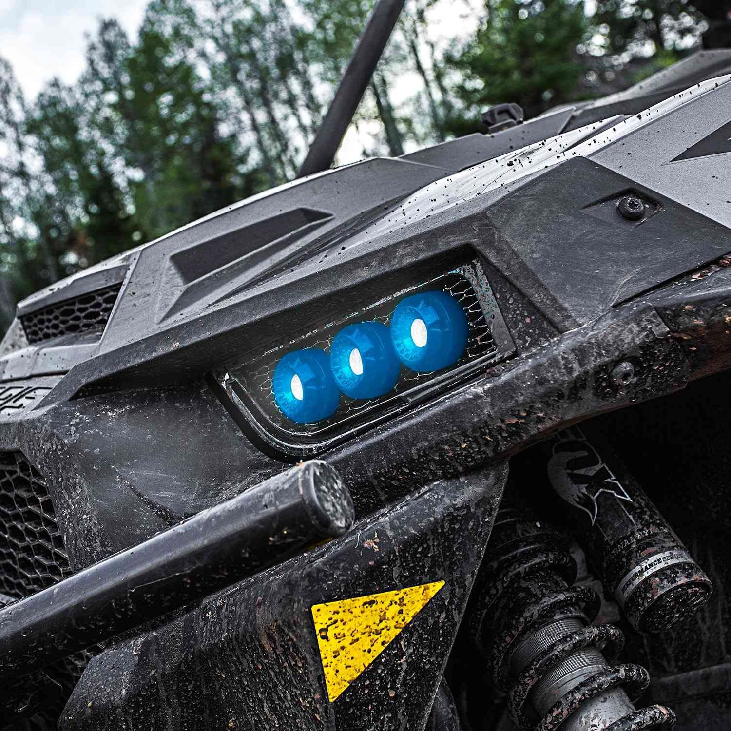 Polaris Trailblazer LED Adjustable Headlight Bezel - Image 4