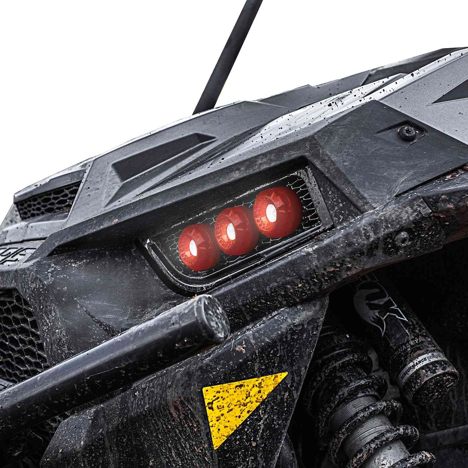 Polaris Trailblazer LED Adjustable Headlight Bezel - Image 2