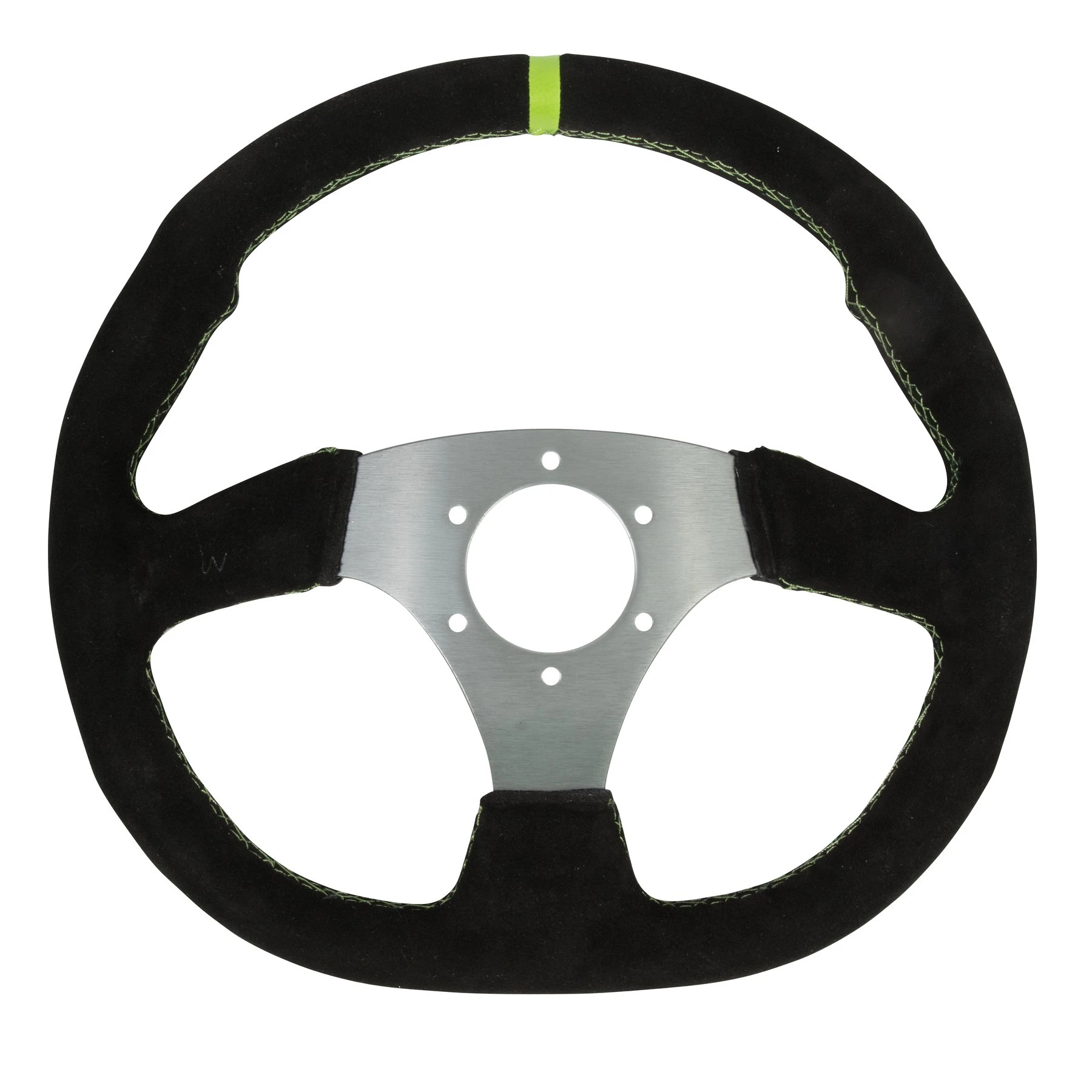 Hess Motorsports D Shaped Steering Wheel - 6 Bolt