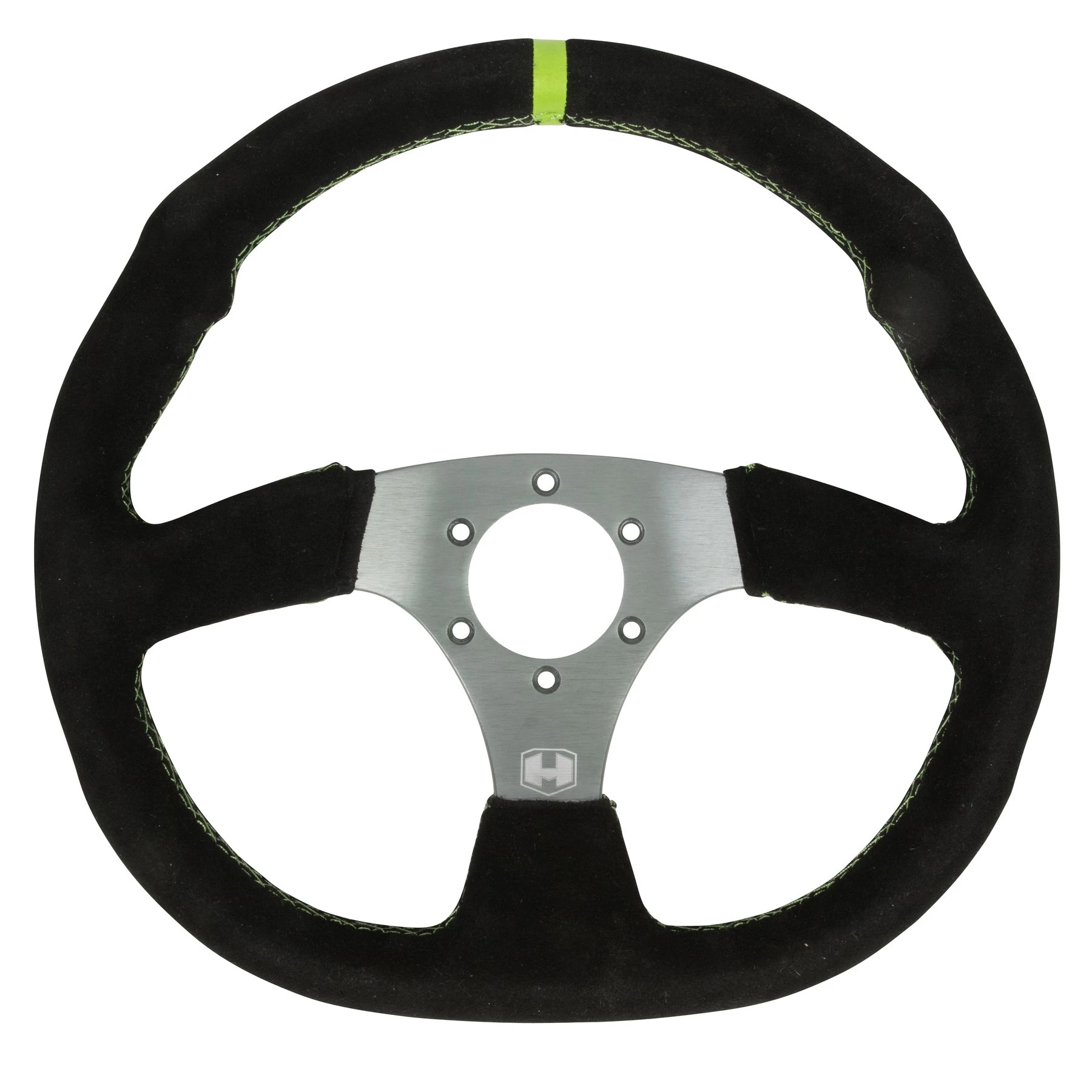 Hess Motorsports D Shaped Steering Wheel - 6 Bolt - Image 2