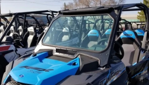 Moto Armor Full Glass Windshield - Polaris XP 1000, Turbo 2019+ - Image 2