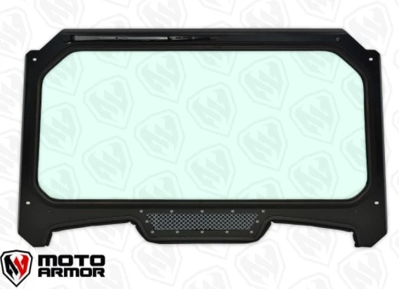 Moto Armor Full Glass Windshield - Polaris XP 1000, Turbo 2019+