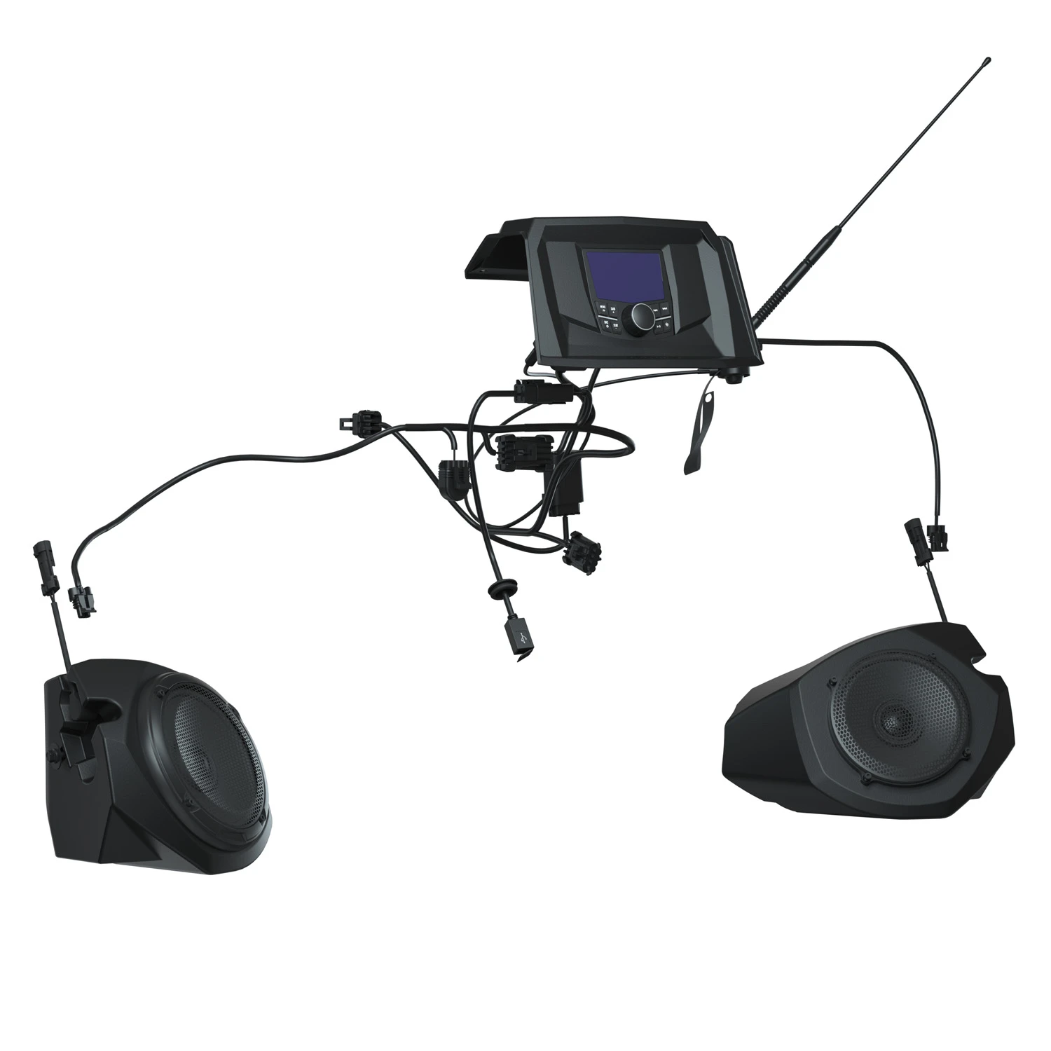 Polaris Stage 1 PMX Audio Kit - Rockford Fosgate