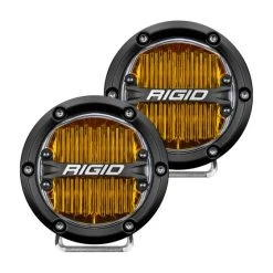 Rigid Industries Rigid 360-Series 4" SAE J583 OE Fog Light Selective Yellow | Pair