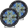 Rigid Industries Rigid 360-Series 6" LED OE Off-Road Fog Light Spot Beam Blu Backlight | Pair