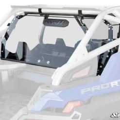 SuperATV Polaris RZR Pro R Rear Vented Windshield