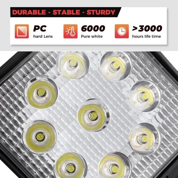 Kemimoto Polaris Ranger 1000 XP 2018-2020 40MM Wafer Light - Image 6