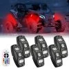 Kemimoto Universal 6 Pods RGB Rock Light Kit