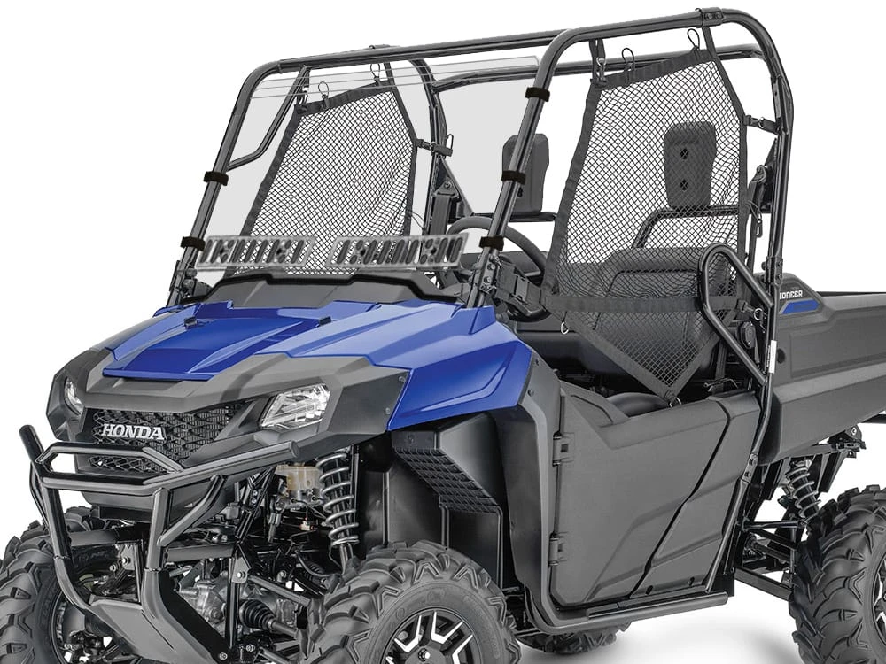 Spike Power Sports Spike Honda Pioneer 700 Dual Venting Windshield W/Hard Coat