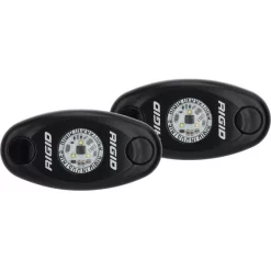Rigid Industries Rigid A-Series Low Power Pair White 2 Light Black Housing