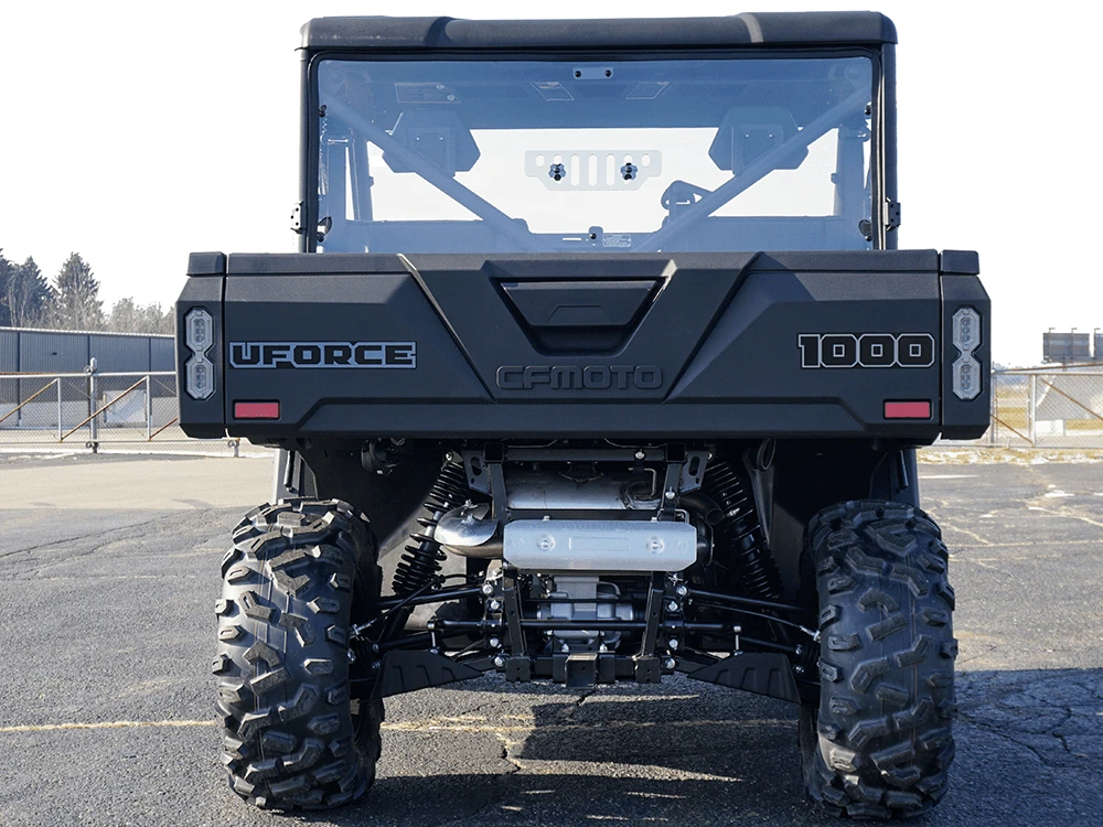 Spike Power Sports Spike CF Moto U-Force 1000 Rear Vented Windshield - Image 2