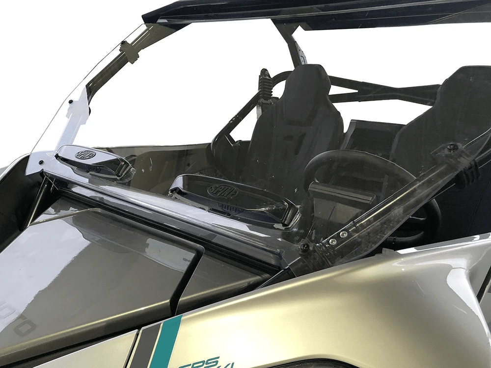 Spike Power Sports Spike CF MOTO Z-Force 950 Sport Dual Vented Front Windshield-HC - Image 2