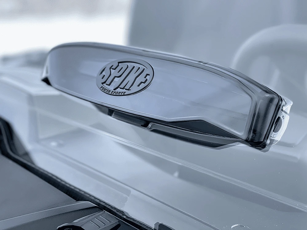 Spike Power Sports Spike CF MOTO Z-Force 950 Sport Dual Vented Front Windshield-HC - Image 6