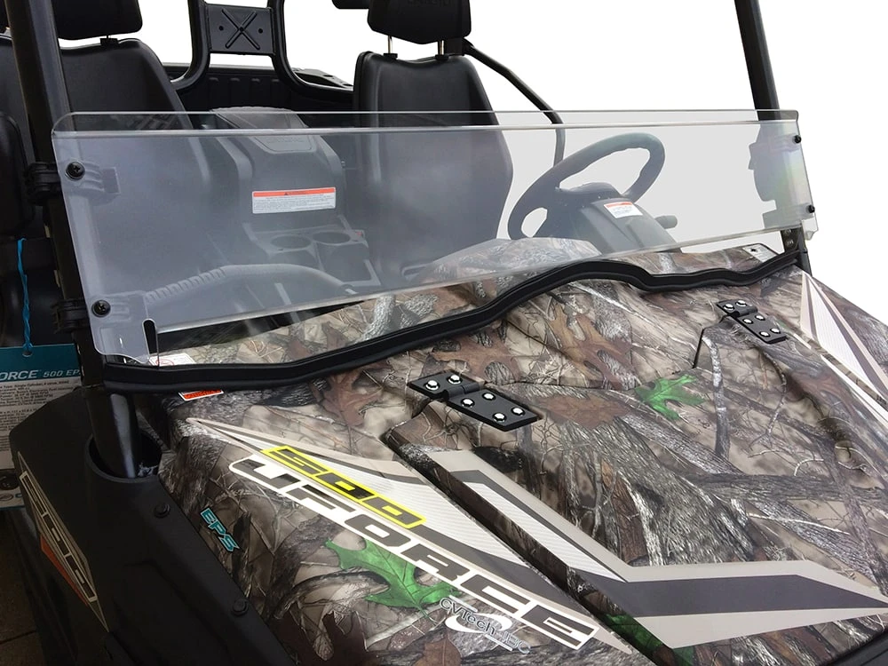 Spike Power Sports Spike CF Moto U-Force Short Scratch Resistant Windshield 1 Spike Power Sports Spike CF Moto U-Force Short Scratch Resistant Windshield