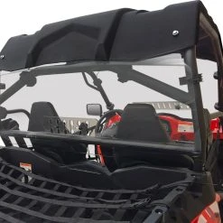 Spike Power Sports Spike CF Moto Z-Force Rear Windshield With Sliding Vent