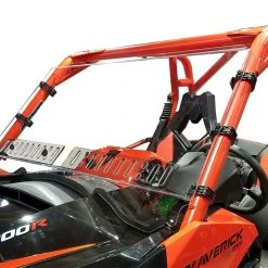 Spike Power Sports Spike Can Am Maverick Full Hard Coated Windshield W/Dual Sliding Vents