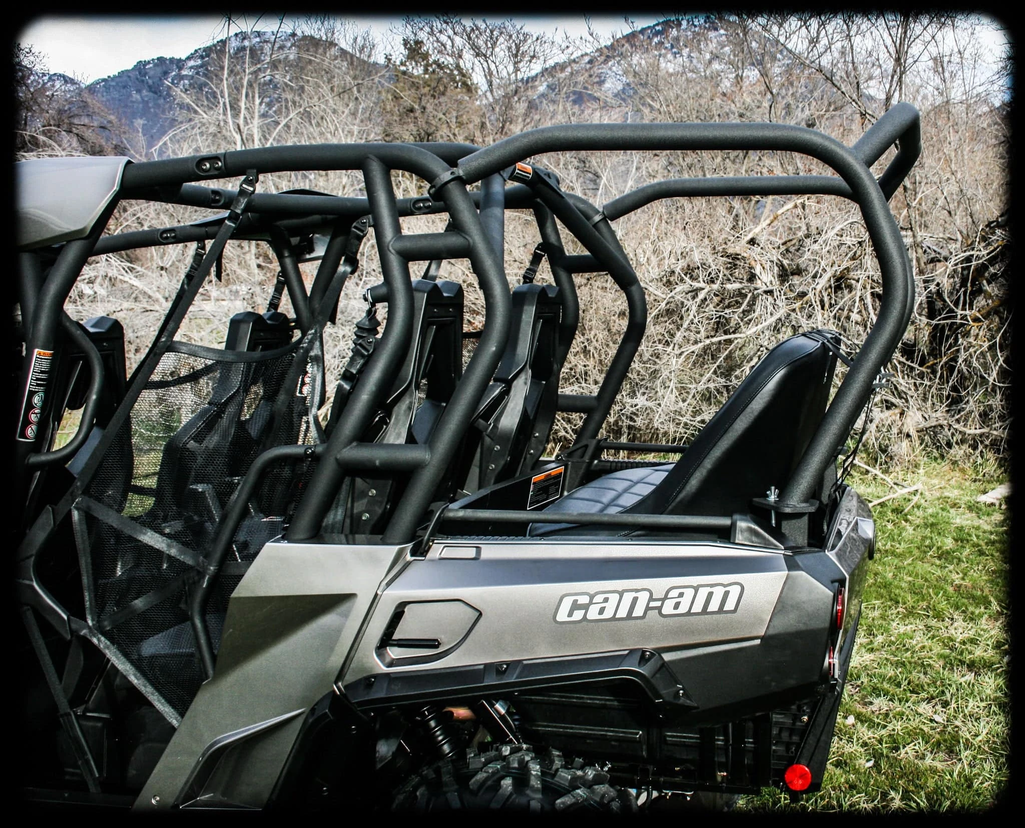 UTV Mountain Accessories UTVMA Can-Am Commander Max Backseat Roll Cage Kits - Image 3