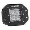 Rigid Industries Rigid D-Series PRO Flood Diffused Flush Mount Black