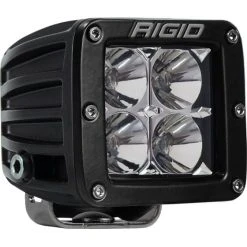 Rigid Industries Rigid D-Series PRO Flood Surface Mount Black 1 Lights