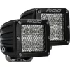 Rigid Industries Rigid D-Series PRO Specter Diffused Surface Mount Black 2 Lights