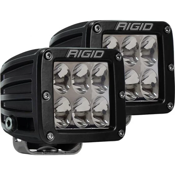 Rigid Industries Rigid D-Series PRO Specter Driving Surface Mount Black 2 Lights