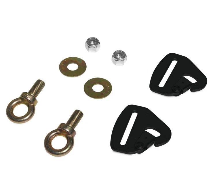 DragonFire Racing Quick Release Snap Hook Harness Tab Kits 2"
