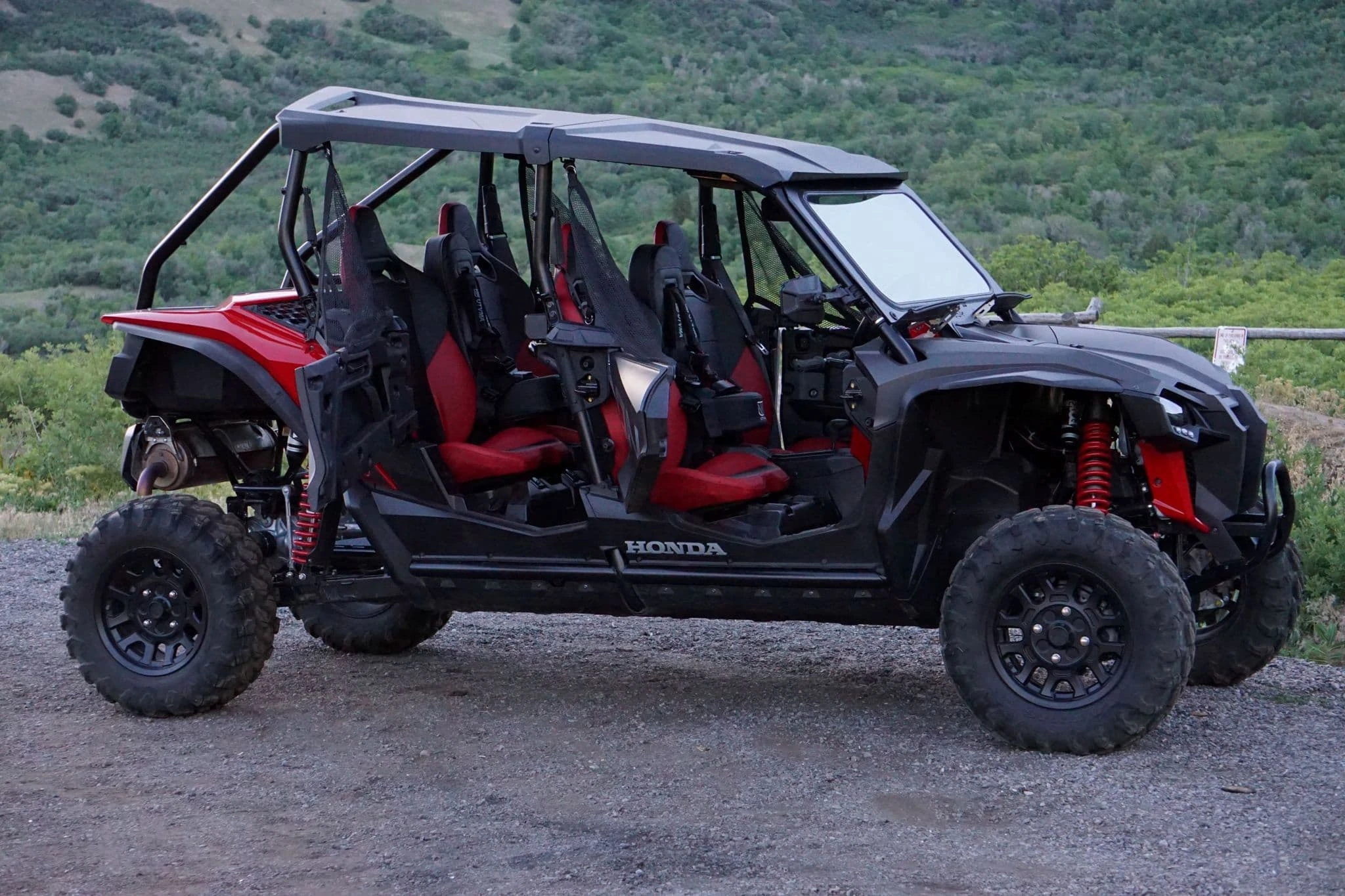 UTV Mountain Accessories UTVMA Honda Talon 4 Rear Bump Seat - Image 3