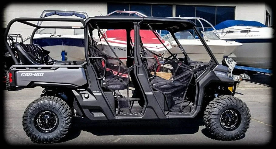 UTV Mountain Accessories UTVMA Can-Am Defender Max Backseat & Roll Cage Kit