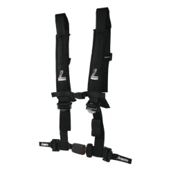 Dragonfire Black H-Style 4-Point EZ-Adjust, 2" Buckle Harness Restraints