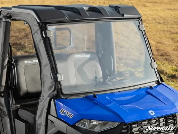 SuperATV Polaris Ranger SP 570 Scratch-Resistant Full Windshield - Image 4