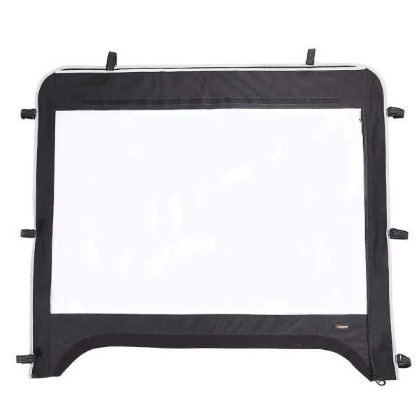 Kemimoto Kawasaki Mule 610 600 SX 600 Fabric Front Windshield Fit - Image 2