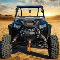 Kemimoto Polaris RZR XP 1000 Heavy Duty 3-IN-1 Folding Flip Windshield