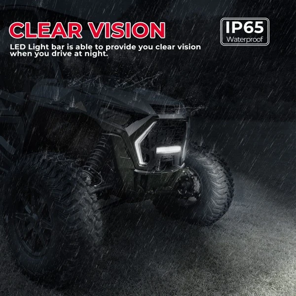 Kemimoto Polaris RZR XP 1000 (2019-2023) Fang Lights And Front Grill Light - Image 4