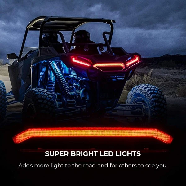Kemimoto Polaris RZR XP 1000 (2019-2023) Fang Lights And Front Grill Light - Image 6