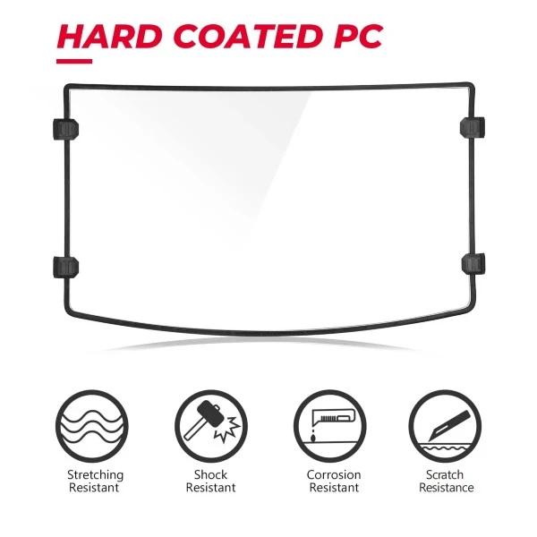 Kemimoto Ranger 570/ XP 900/1000/ Crew XP 1000/ Diesel 2014-2023 Front Windshield - Image 2