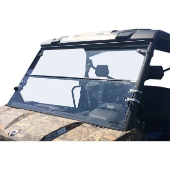 Moose Utility Division Moose Utility Can Am Defender Full Folding Windshield