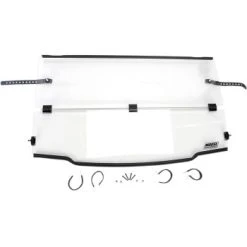 Moose Utility Division Moose Utility Polaris Ranger Polished Full Folding Windshield