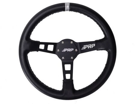 PRP Seats PRP Deep Dish Steering Wheel - Leather - Image 5