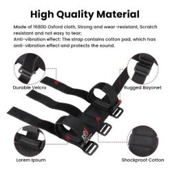 Kemimoto Universal Speaker Sound Bar Mount 13 Kemimoto Universal Speaker Sound Bar Mount -Zrp Store Golf Cart Speaker 4