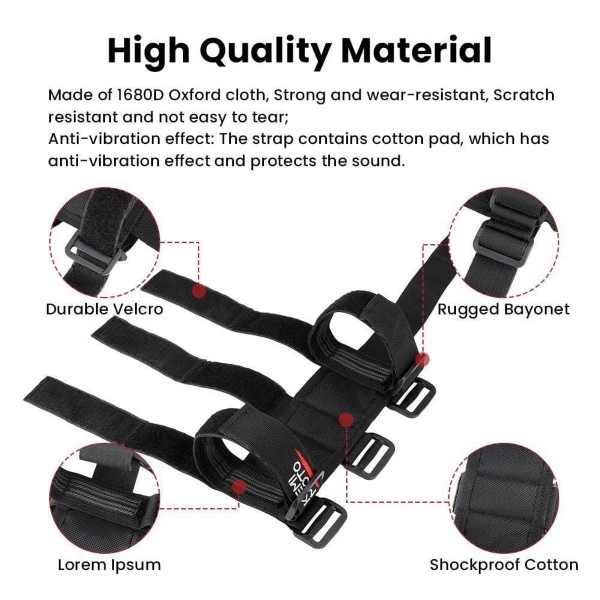 Kemimoto Universal Speaker Sound Bar Mount 5 Kemimoto Universal Speaker Sound Bar Mount - Image 5