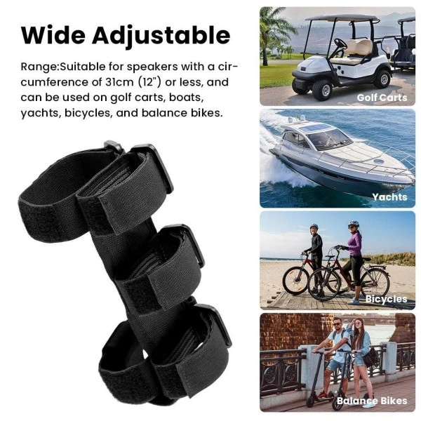 Kemimoto Universal Speaker Sound Bar Mount 9 Kemimoto Universal Speaker Sound Bar Mount - Image 9
