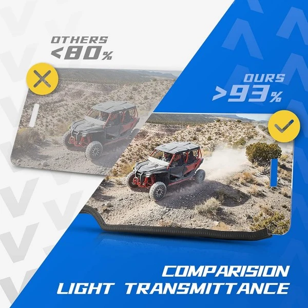 Kemimoto Honda Talon Half Windshield Polycarbonate - Image 3