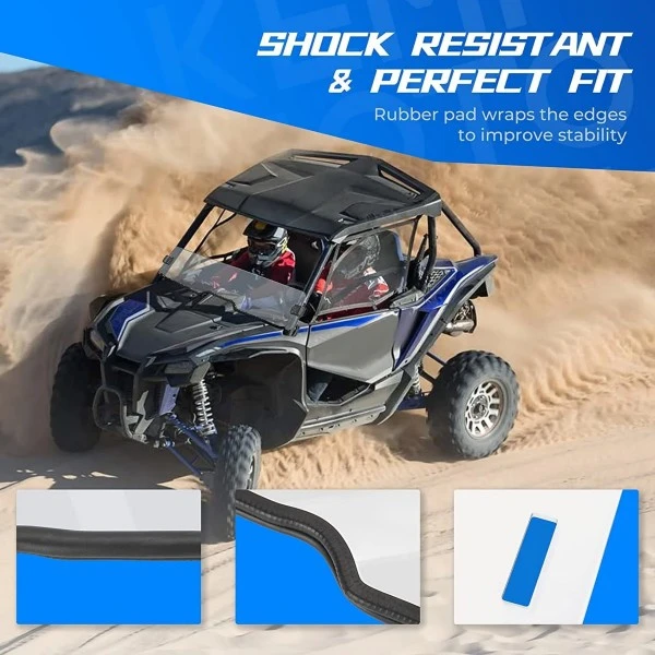 Kemimoto Honda Talon Half Windshield Polycarbonate - Image 4