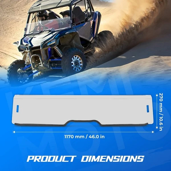 Kemimoto Honda Talon Half Windshield Polycarbonate - Image 6