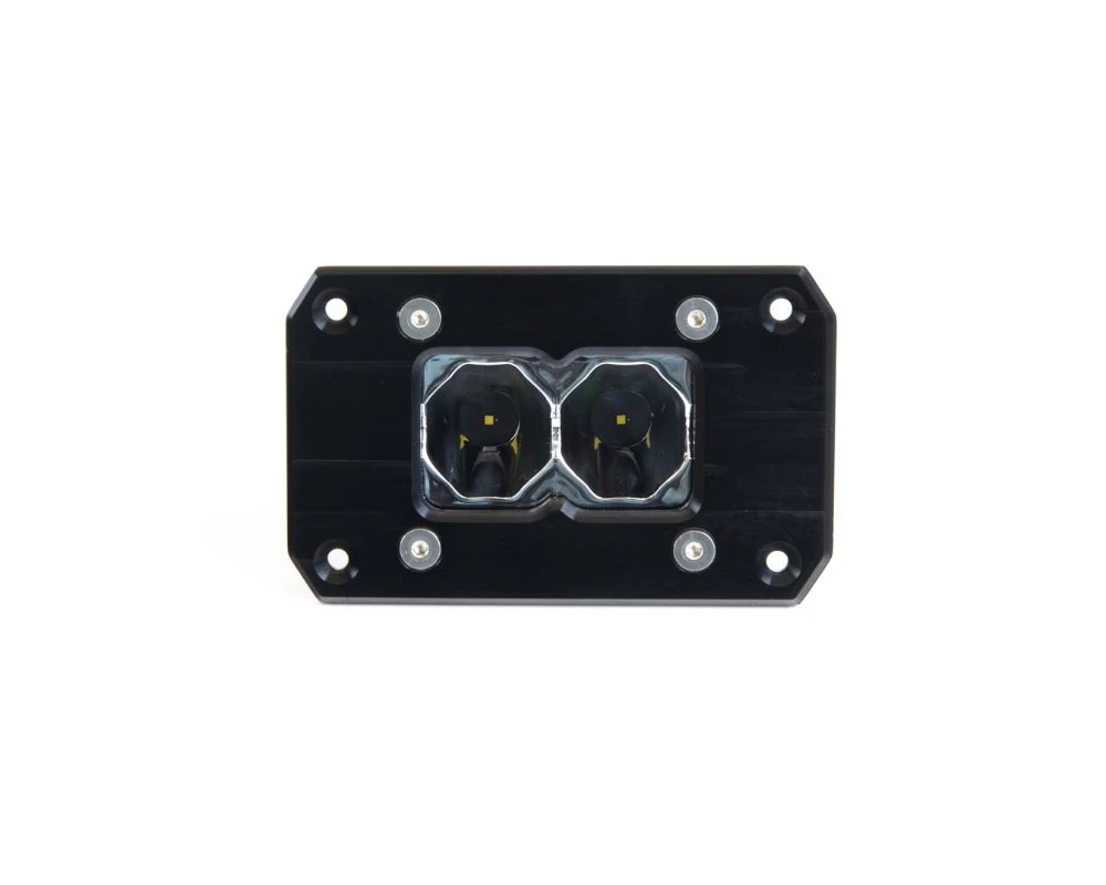 Heretic Studio Black Flush Mount 2" Light Bar (Single)
