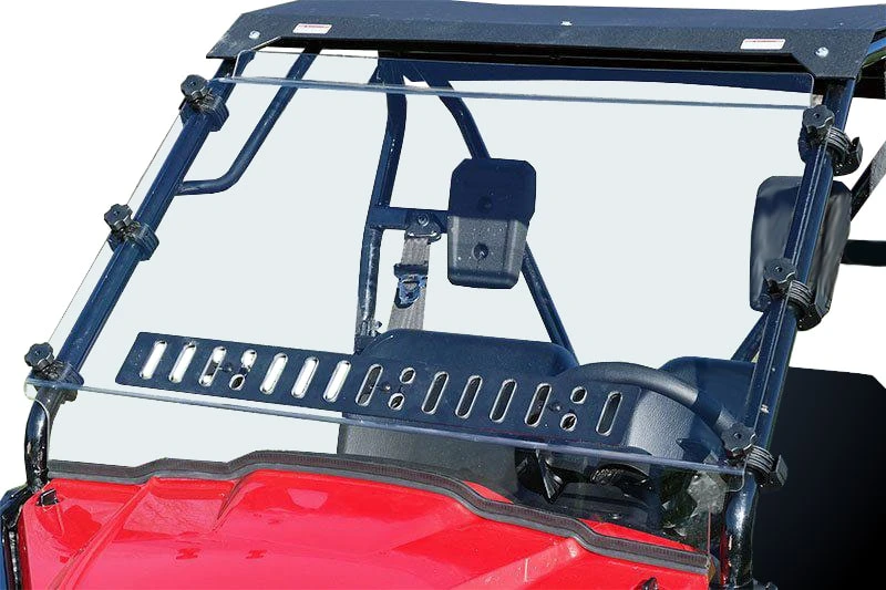 Spike Power Sports Spike Honda Pioneer 500 Full Venting Windshield W/Hardcoat