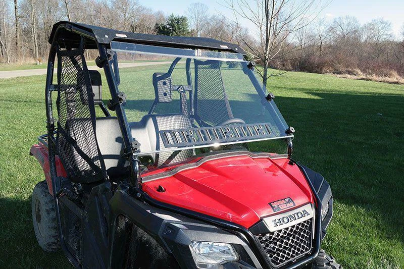 Spike Power Sports Spike Honda Pioneer 500 Full Venting Windshield W/Hardcoat - Image 2